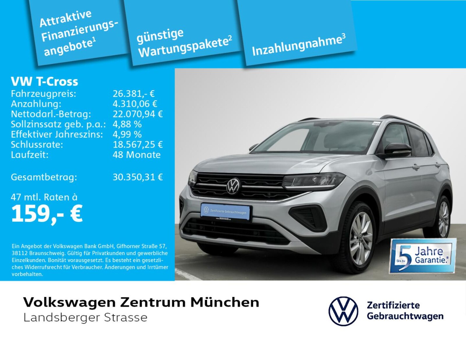 Volkswagen T-Cross – Bild 2