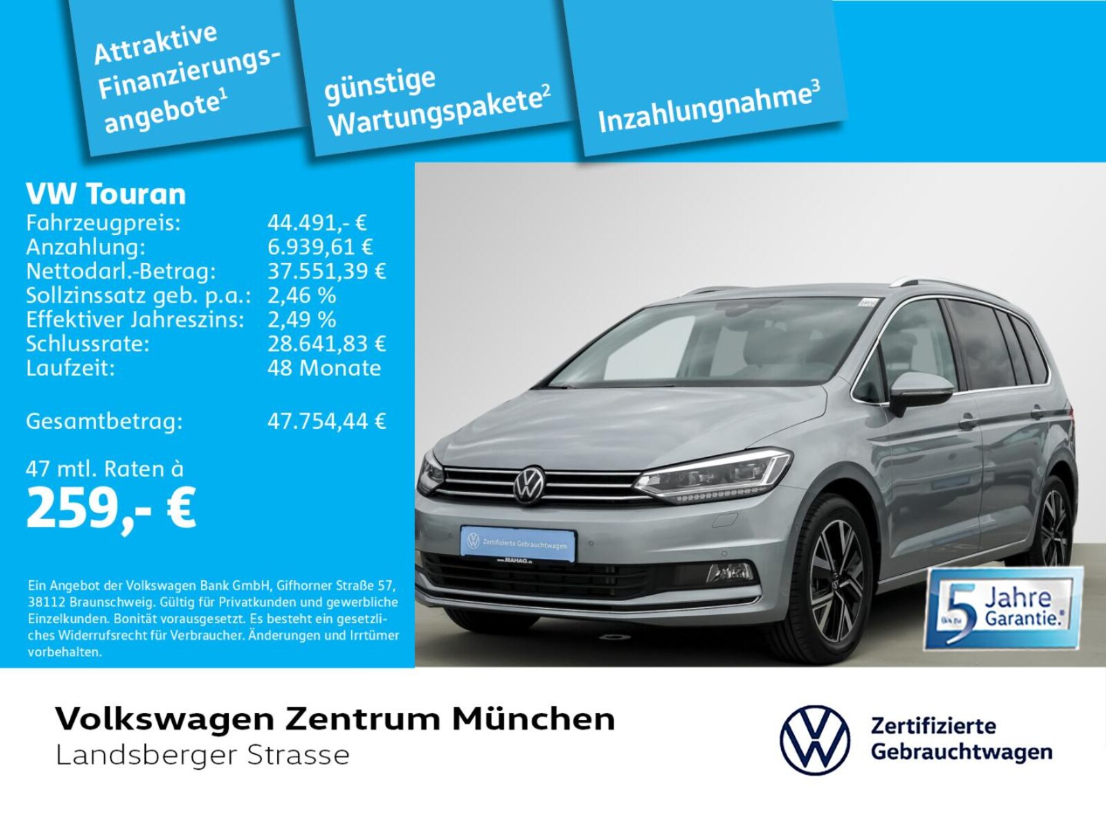 Volkswagen Touran – Bild 2