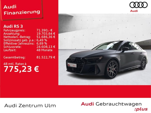 Image about Audi RS 3 Limousine TFSI quattro S tronic