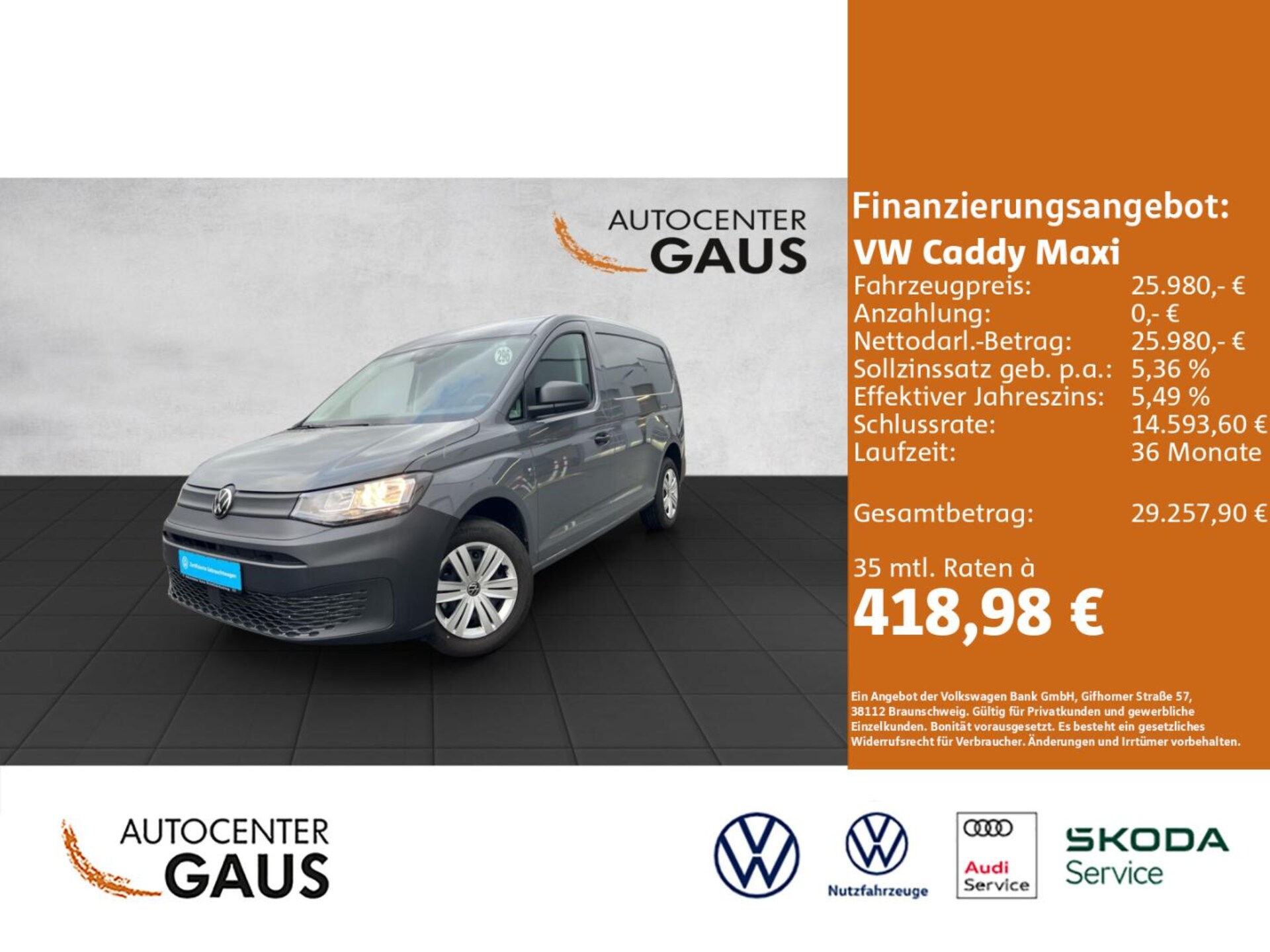Volkswagen Caddy Maxi Cargo