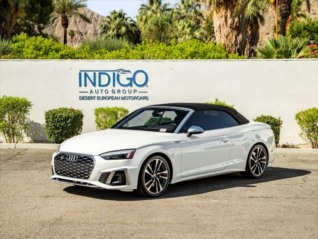 Used 2022 Audi S5 Cabriolet Premium with VIN WAU24GF56NN004618 for sale in Rancho Mirage, CA