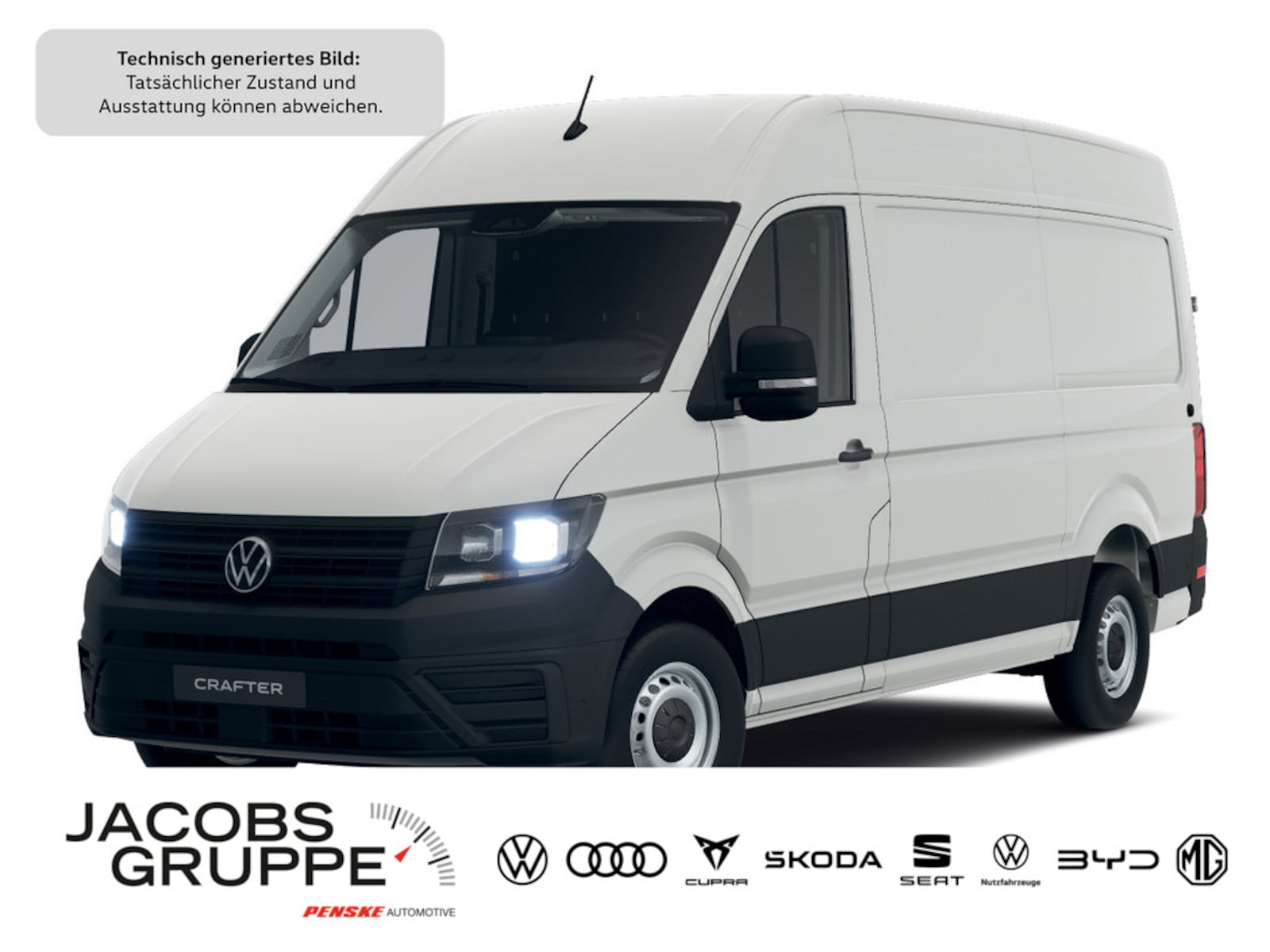 Volkswagen Crafter Kasten mittlerer Radstand