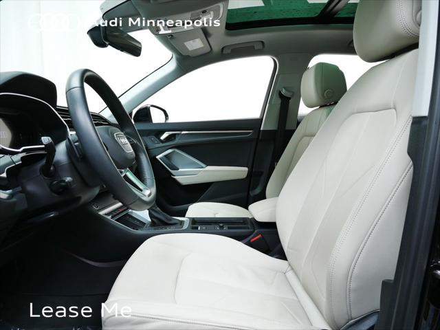 Certified 2025 Audi Q3 S Line Premium Plus with VIN WA1EECF31S1028844 for sale in Minneapolis, Minnesota