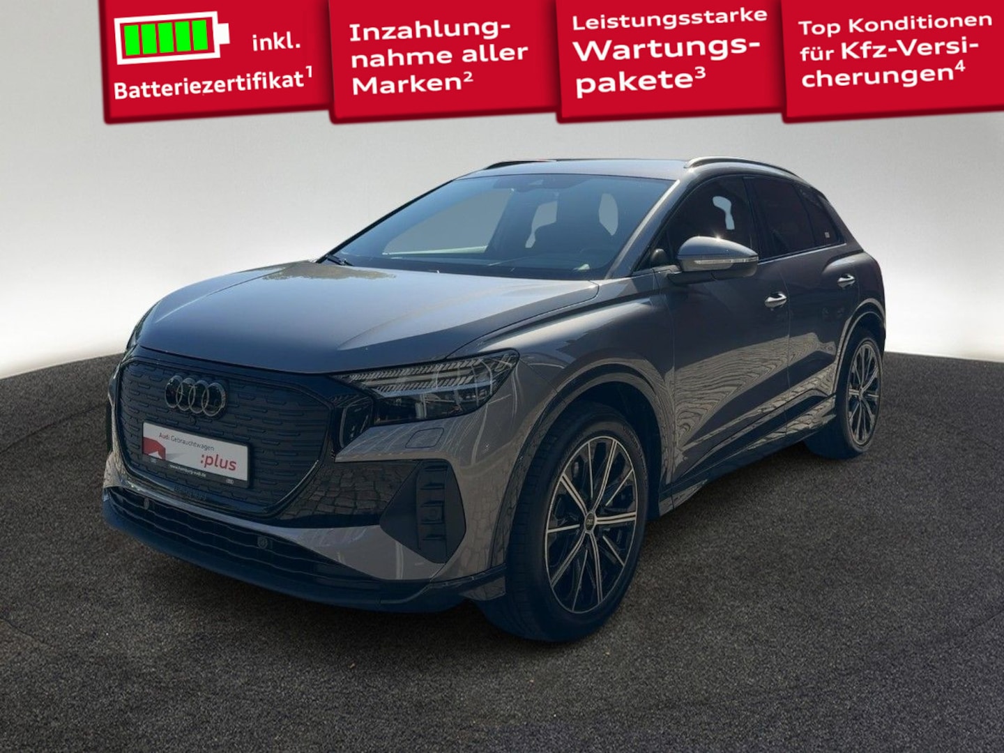 Bild über Audi Q4 e-tron 45 e-tron - für weitere Informationen kontaktieren Sie den Audi Partner