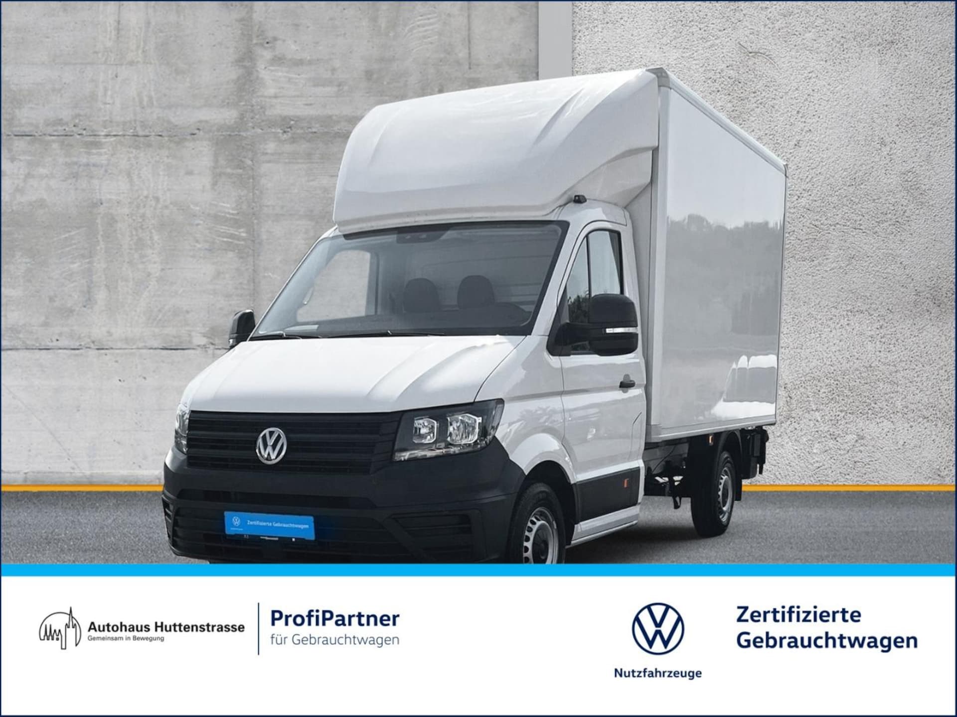 Volkswagen Crafter Einzelkabine mittlerer Radstand