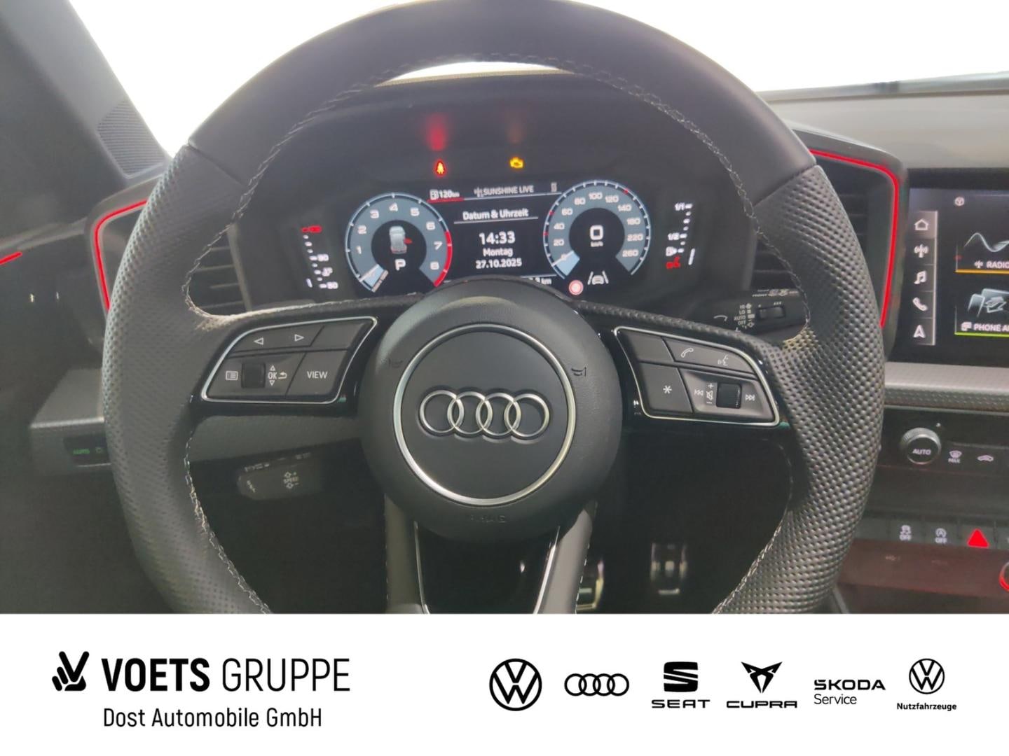 Bild über Audi A1 Sportback S line 30 TFSI S tronic - für weitere Informationen kontaktieren Sie den Audi Partner