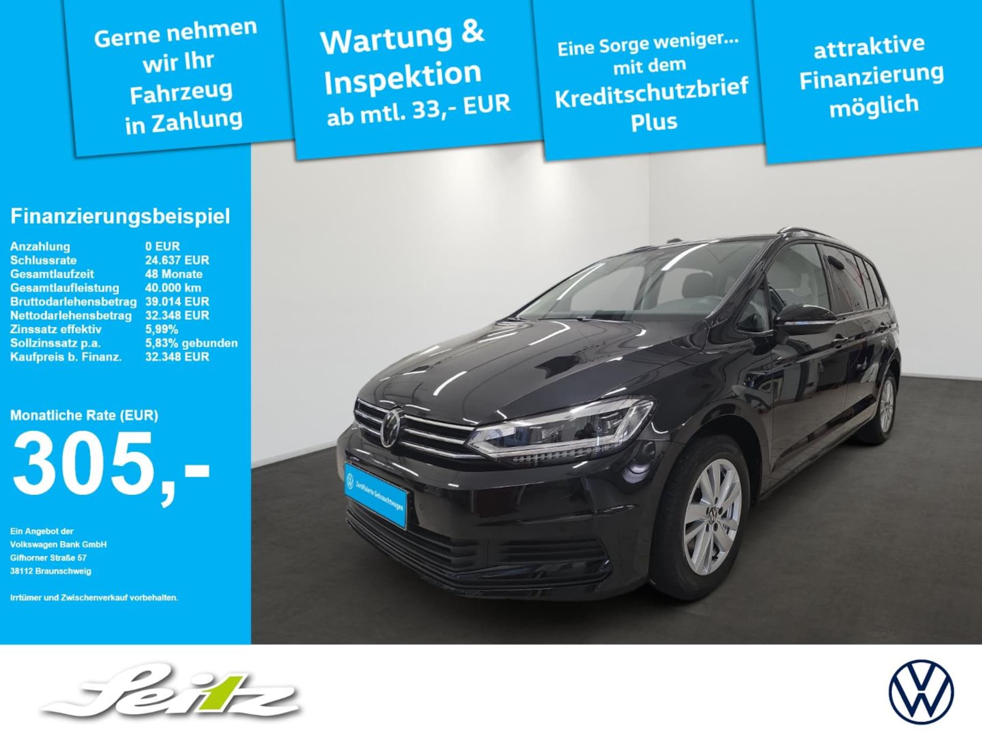 Volkswagen Touran Comfortline