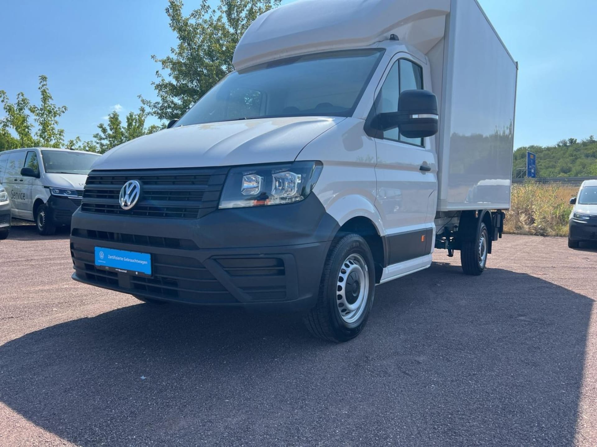 Volkswagen Crafter Einzelkabine mittlerer Radstand