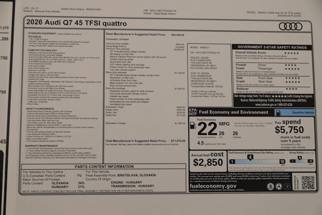 2026 Audi Q7 Premium Plus - Photo 32