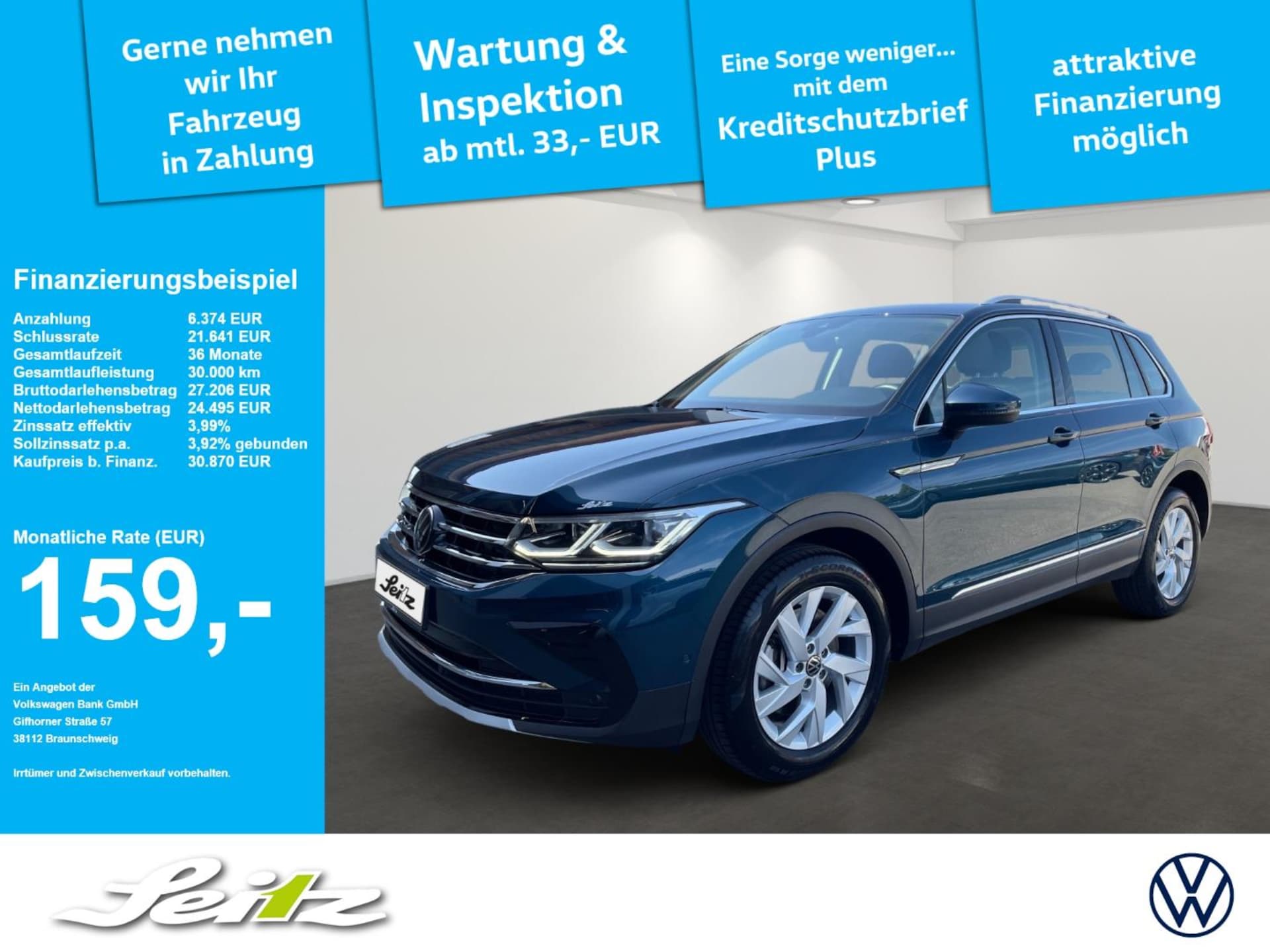 Volkswagen Tiguan Elegance