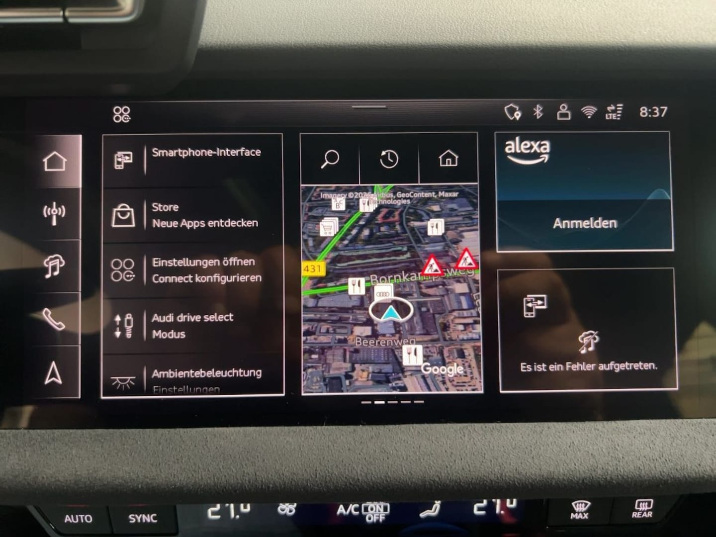 Bild über Audi A3 Sportback TDI S tronic - für weitere Informationen kontaktieren Sie den Audi Partner