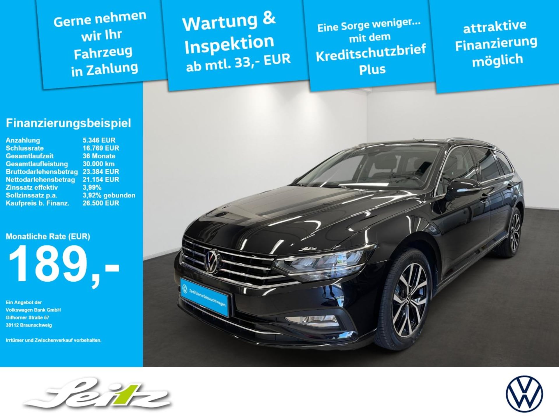 Volkswagen Passat Variant Business