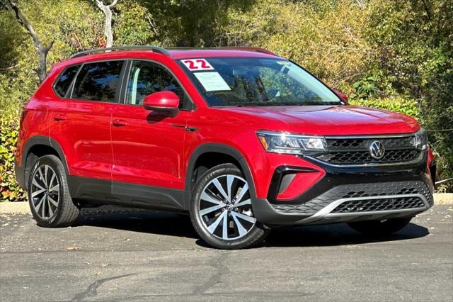 Used 2022 Volkswagen Taos SE with VIN 3VVTX7B22NM013192 for sale in Rocklin, CA