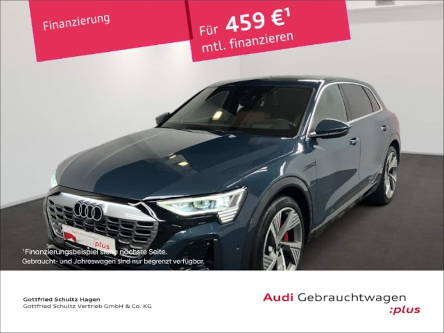 Bild über Audi Q8 e-tron S line 50 e-tron quattro - für weitere Informationen kontaktieren Sie den Audi Partner