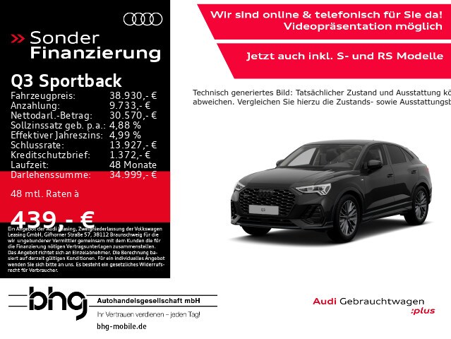 Image about Audi Q3 Sportback 40 TDI quattro S tronic