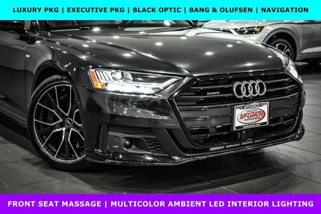 Used 2021 Audi A8 Base with VIN WAU8EAF80MN030936 for sale in Morton Grove, IL