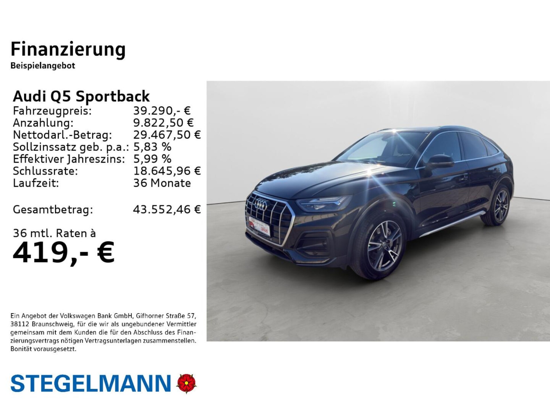 Audi Q5 Sportback advanced