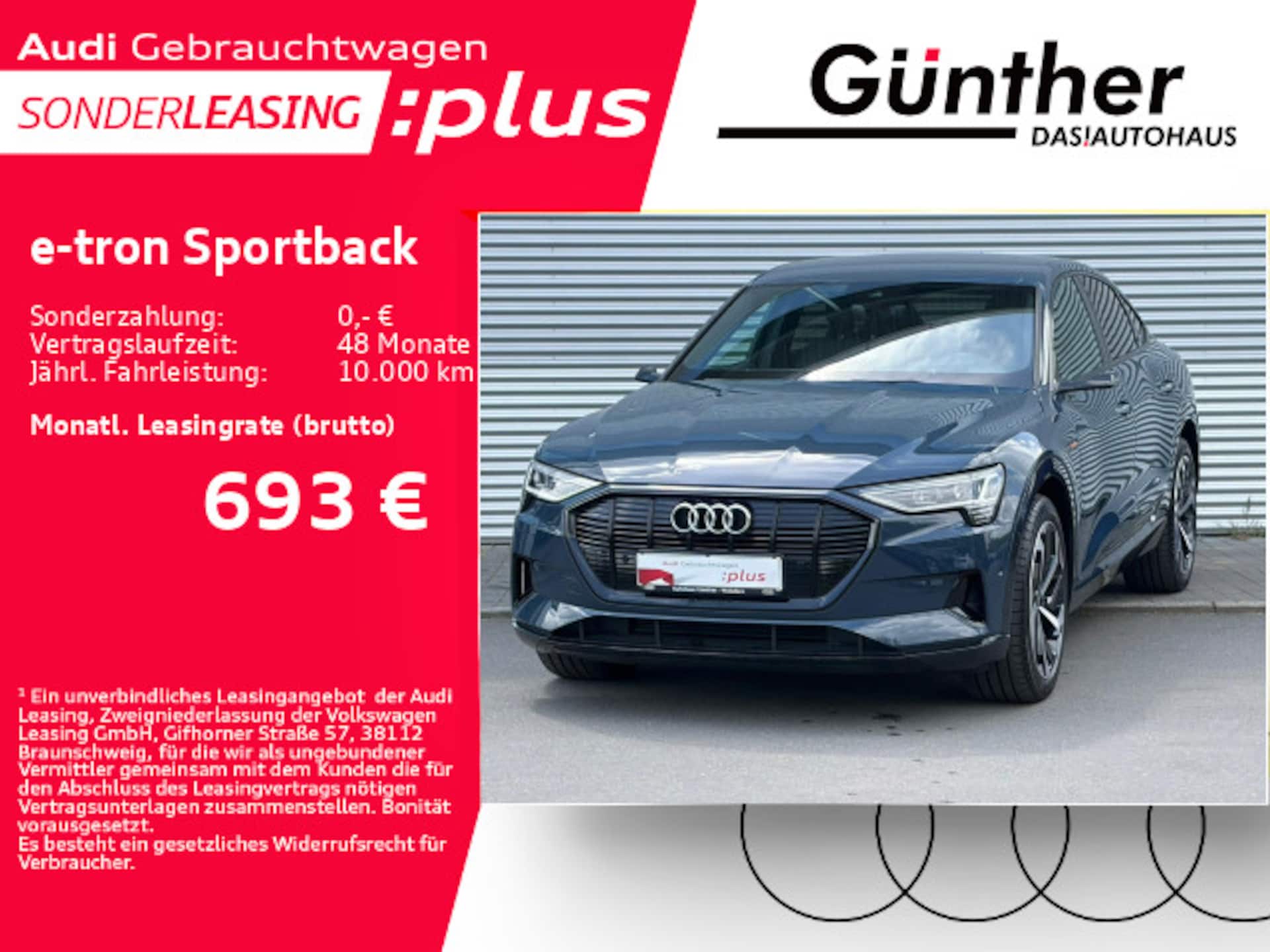 Audi e-tron Sportback advanced