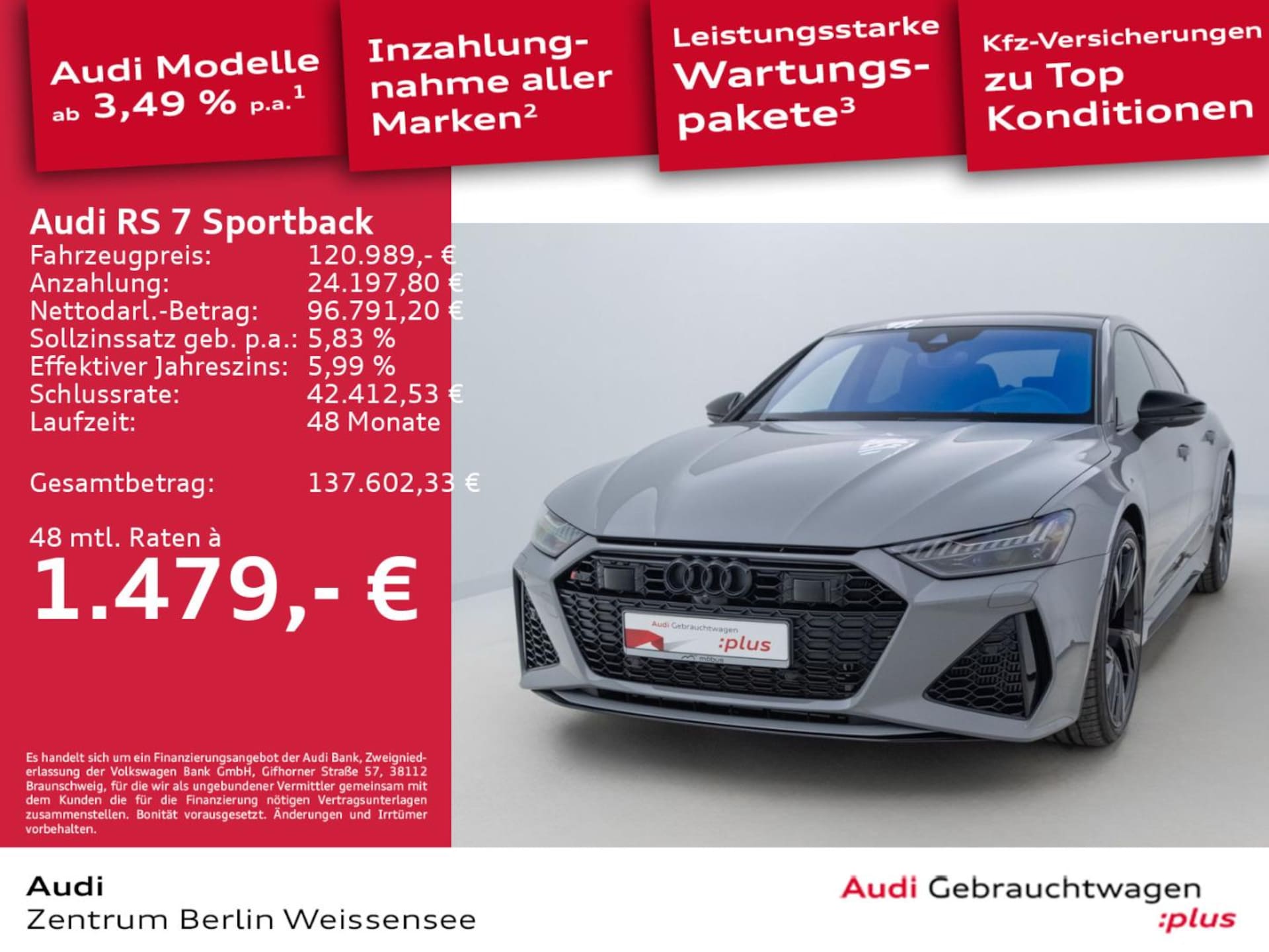 Audi RS 7 Sportback performance