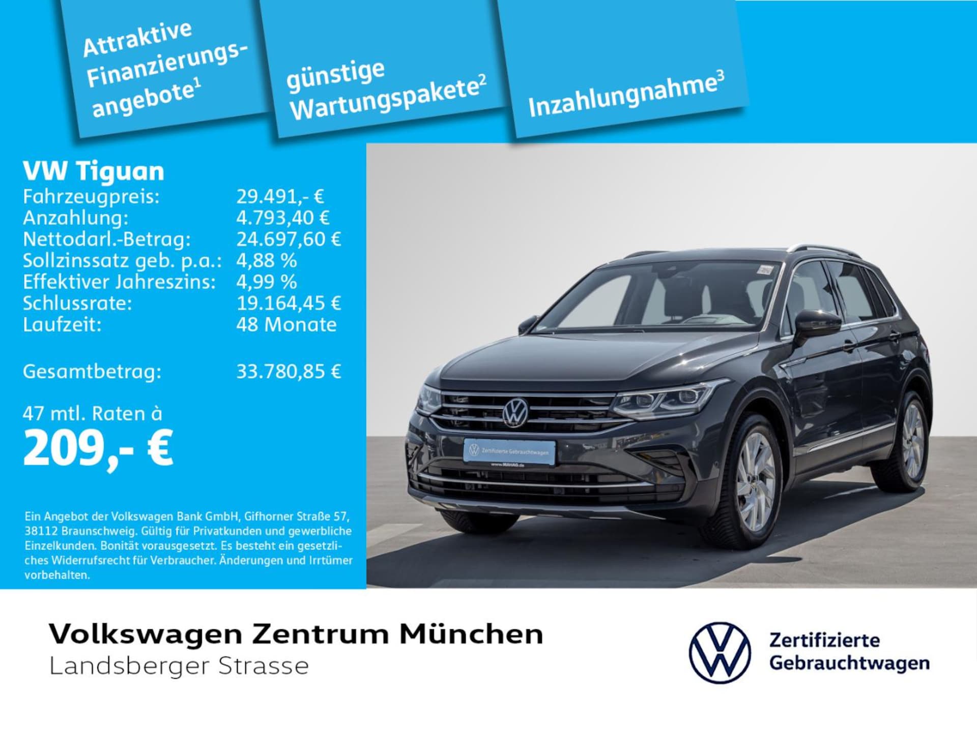 Volkswagen Tiguan Elegance