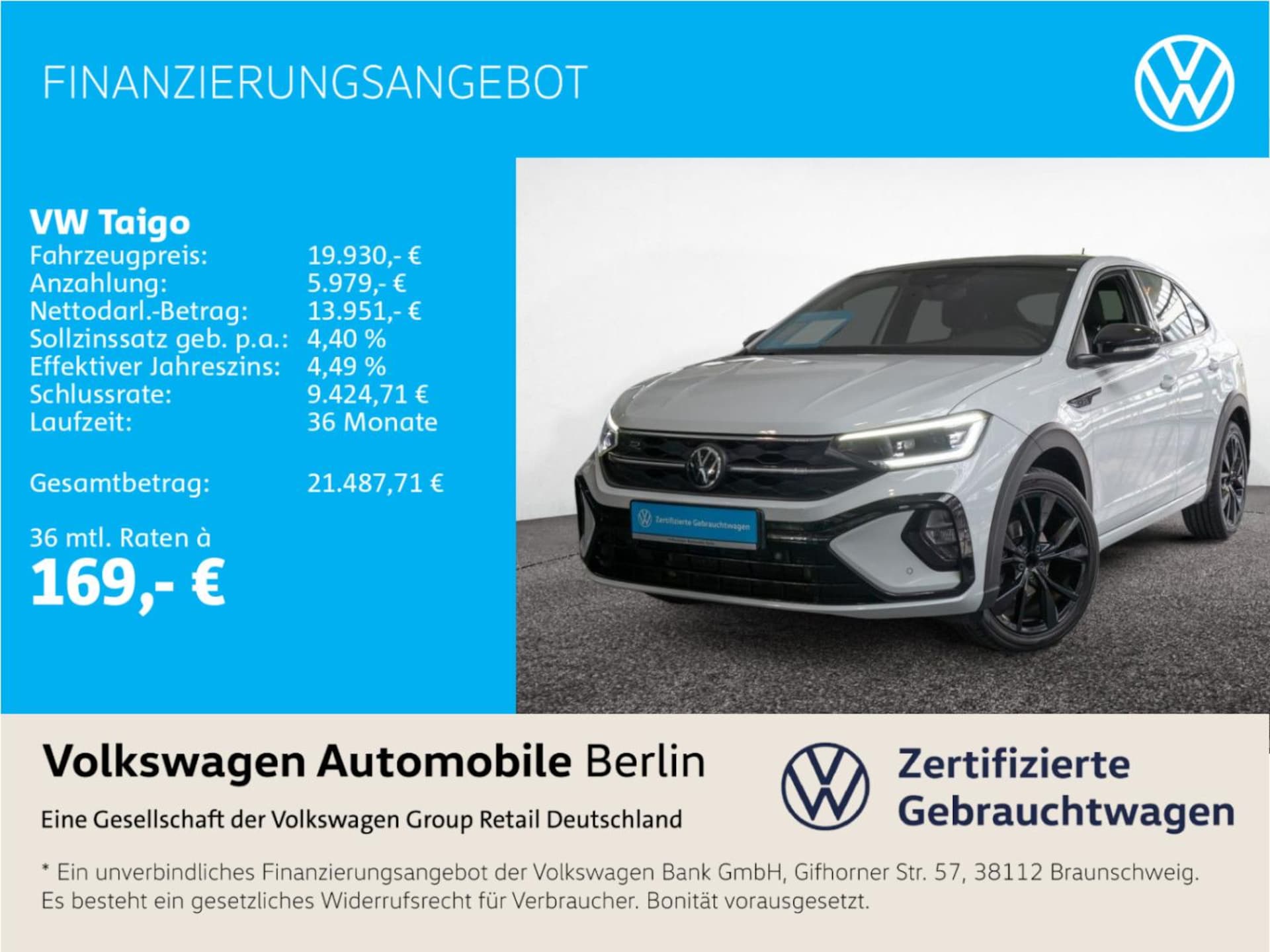 Volkswagen Taigo R-Line
