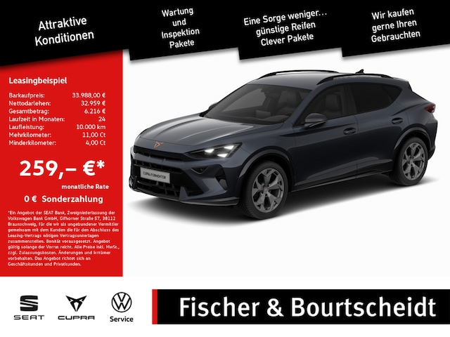 CUPRA Formentor 2.0 TDI 110 kW ACC FACEL. LED 360° (L077750)