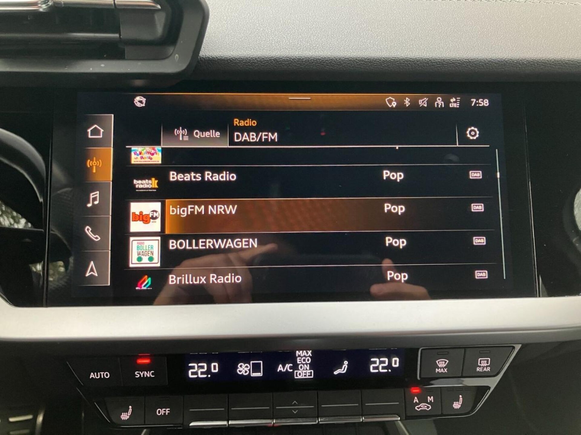 Audi A3 Sportback S line