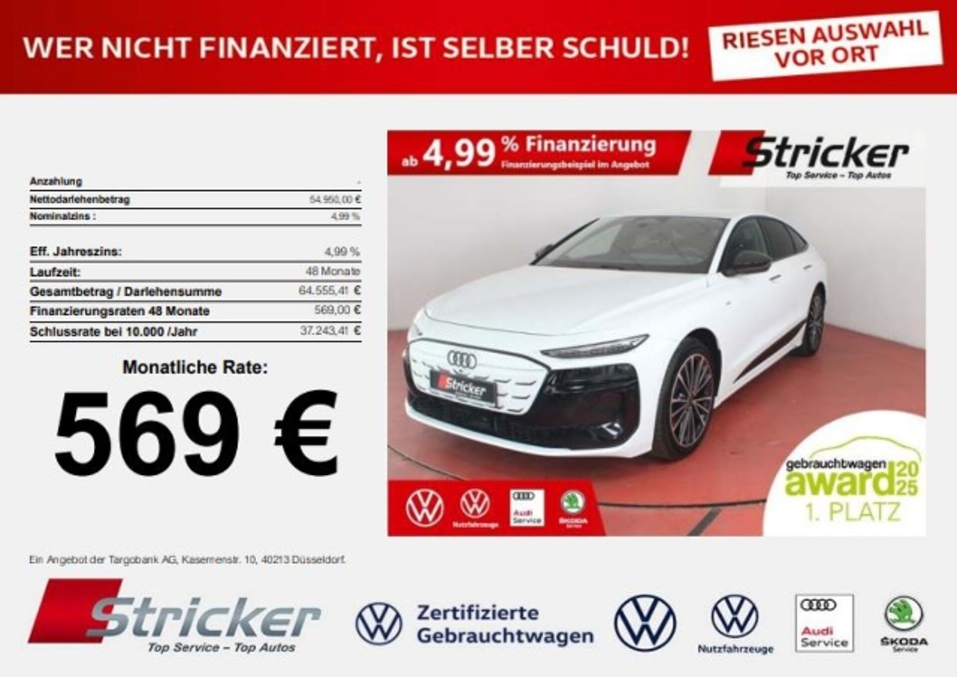 Audi A6 Sportback e-tron