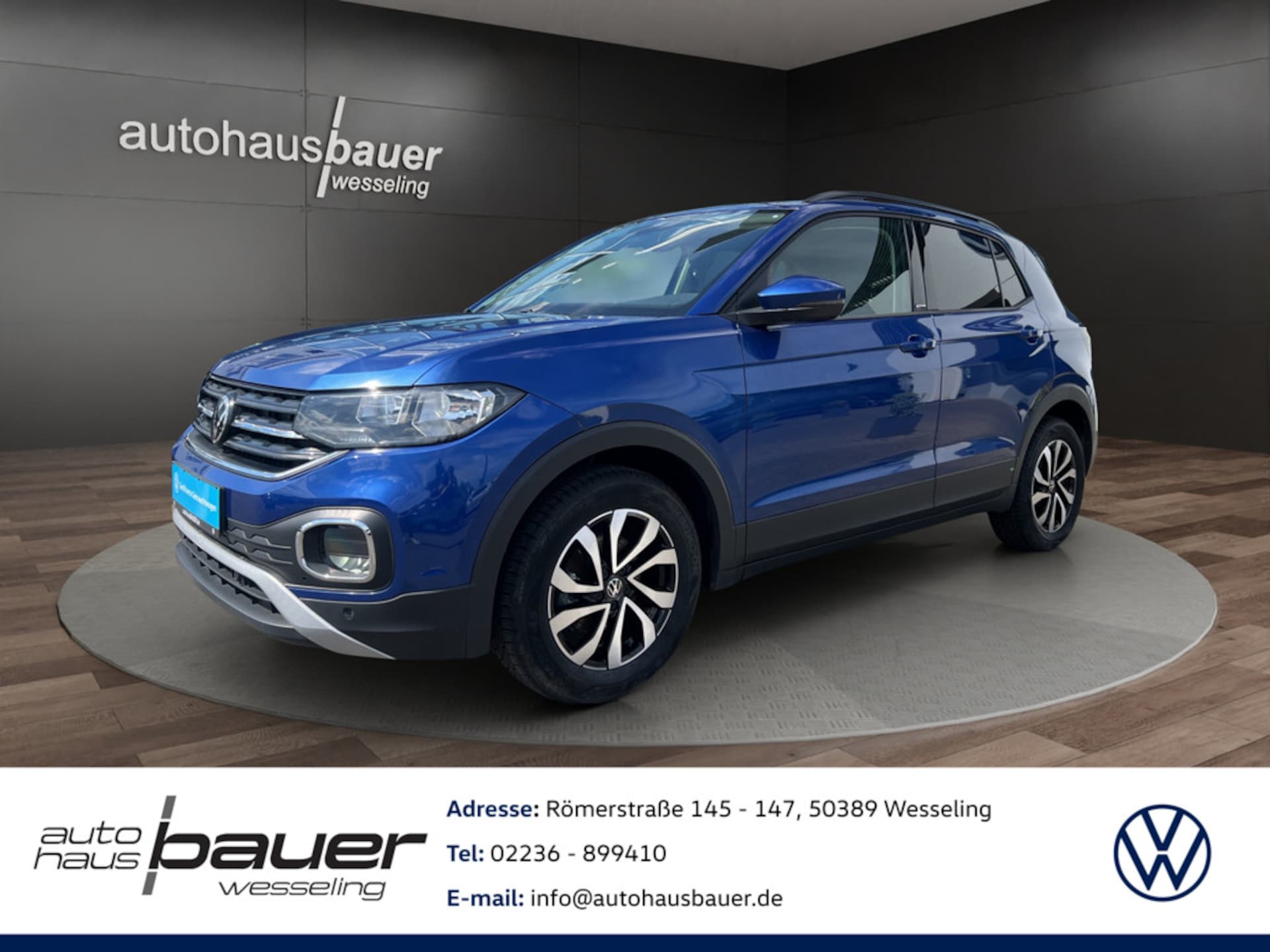 Volkswagen T-Cross 2021 — T-Cross 1.0l TSI Active *NAV, ACC, APP, SHZ, 2-Zonen Klima, Fahrprofil
