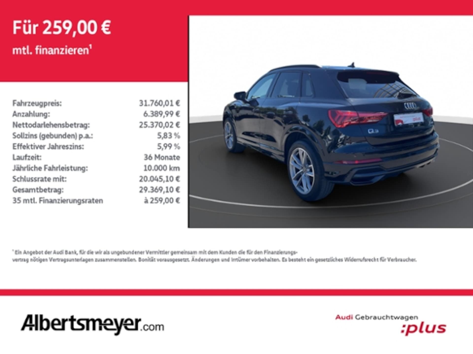 Audi Q3 SUV S line