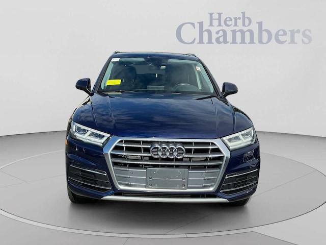 Used 2018 Audi Q5 Premium Plus with VIN WA1BNAFY4J2002010 for sale in Burlington, MA
