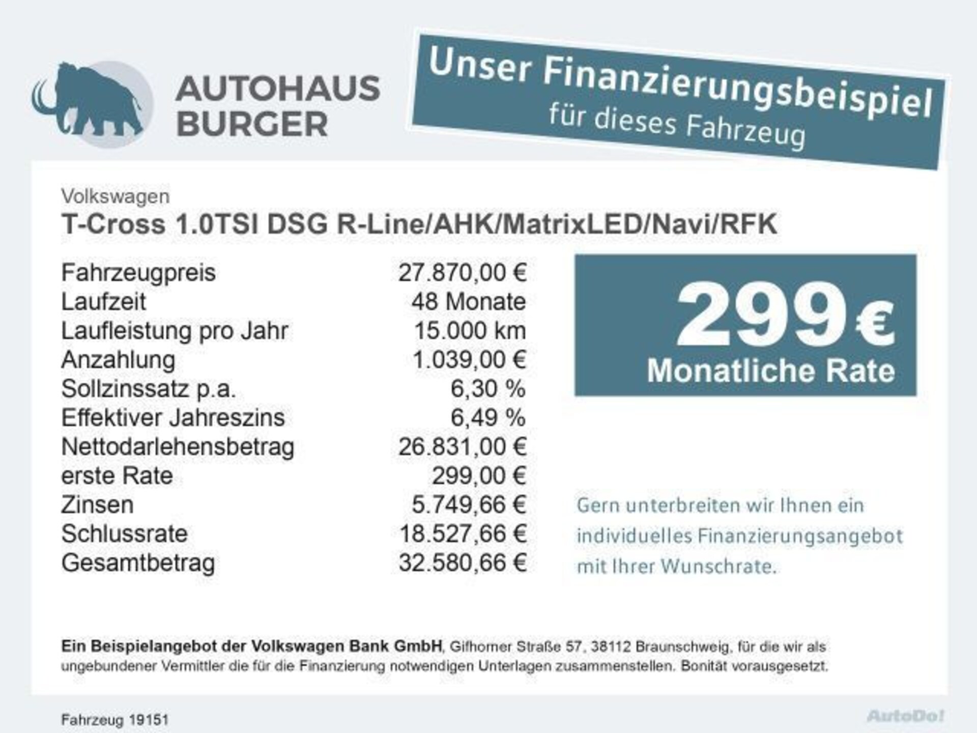 Volkswagen T-Cross R-Line