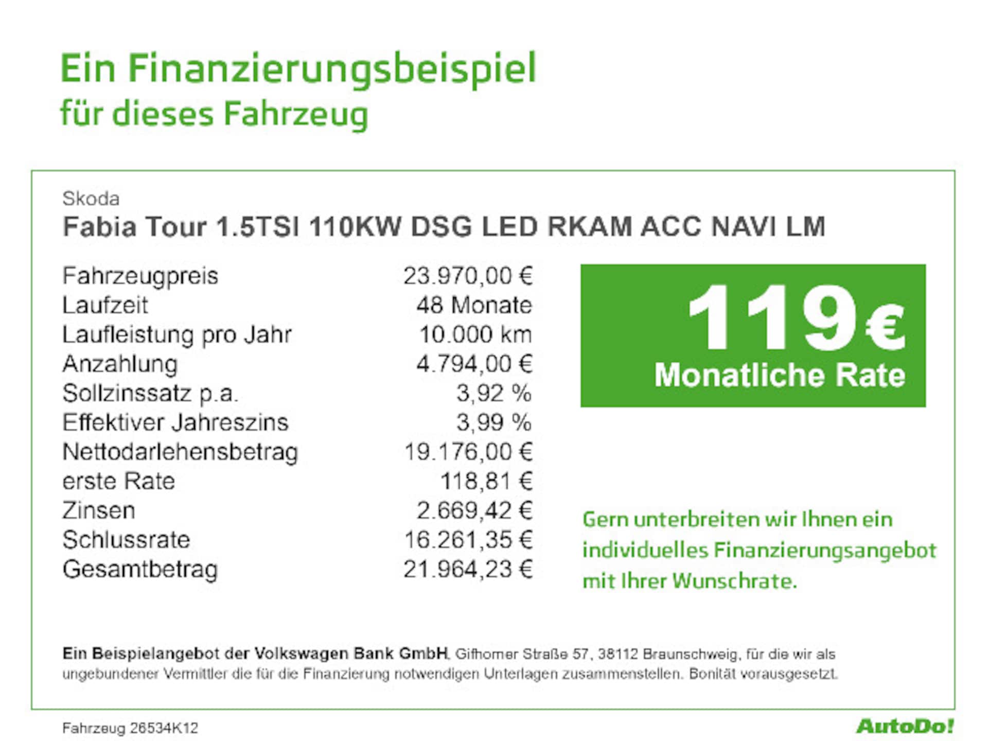 Skoda Fabia Tour