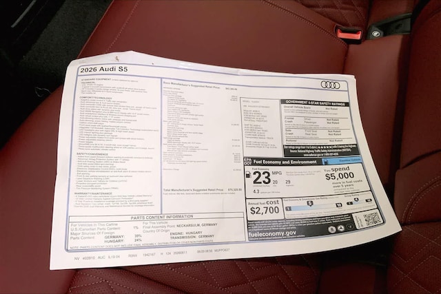 2026 Audi S5 Premium Plus - Photo 21