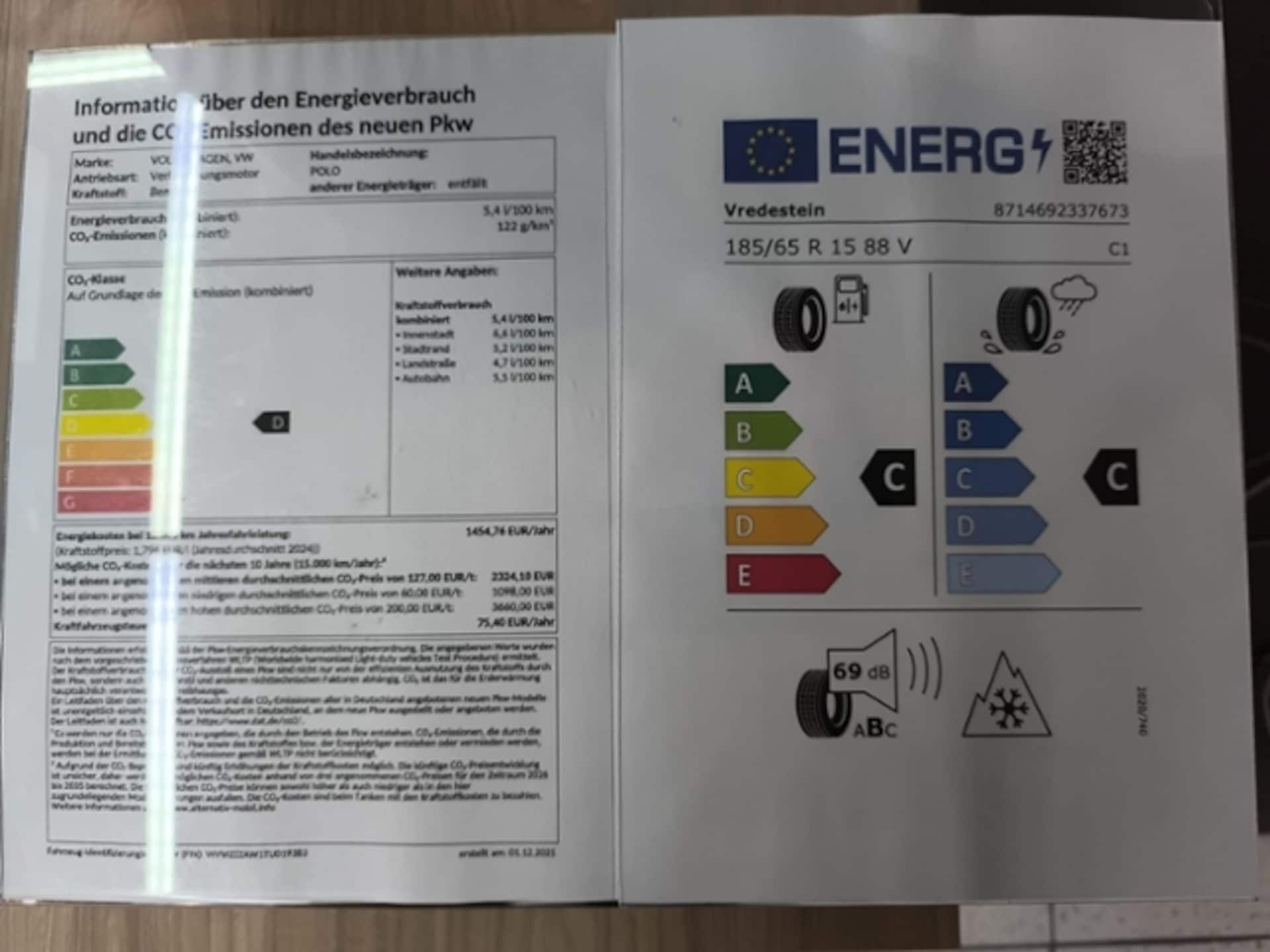 Volkswagen Polo ENERGY