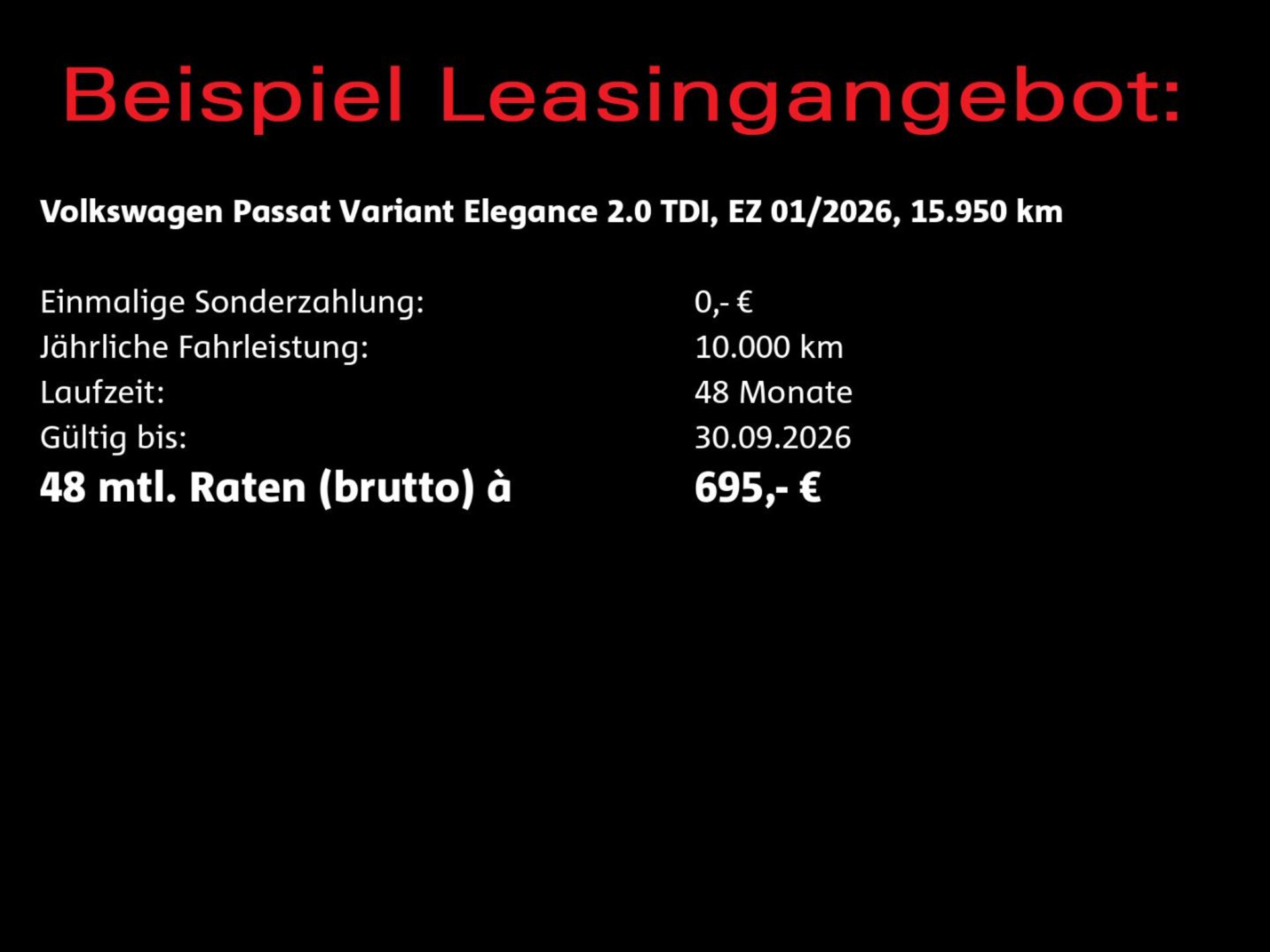 Volkswagen Passat Elegance