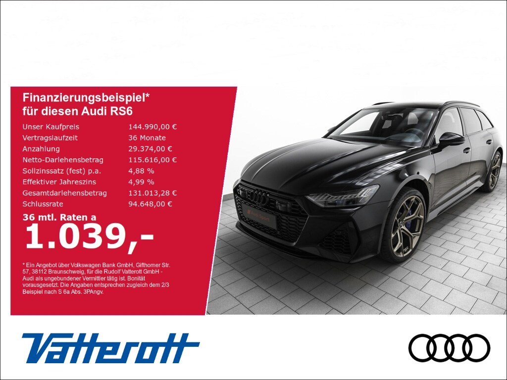Image about Audi RS 6 Avant performance quattro tiptronic