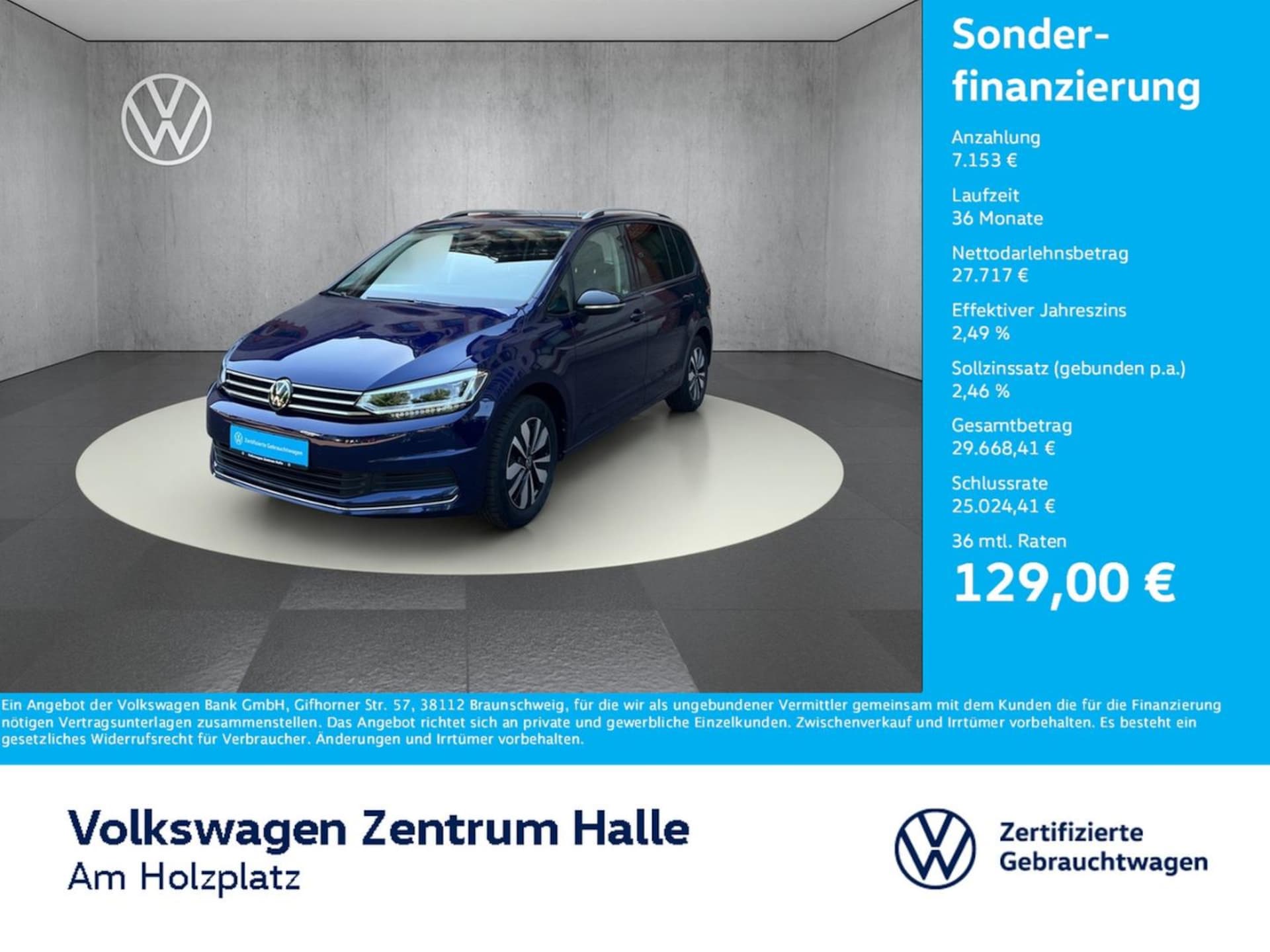 Volkswagen Touran Comfortline