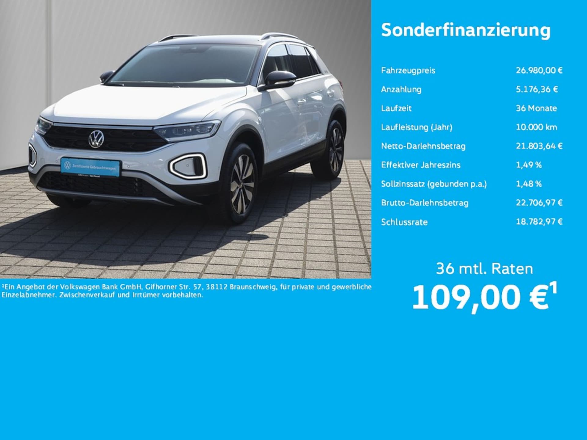 Volkswagen T-Roc Life