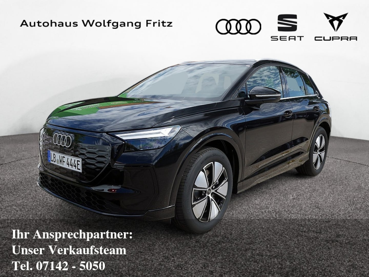 Bild über Audi Q4 SUV e-tron e-tron 150 kW - für weitere Informationen kontaktieren Sie den Audi Partner