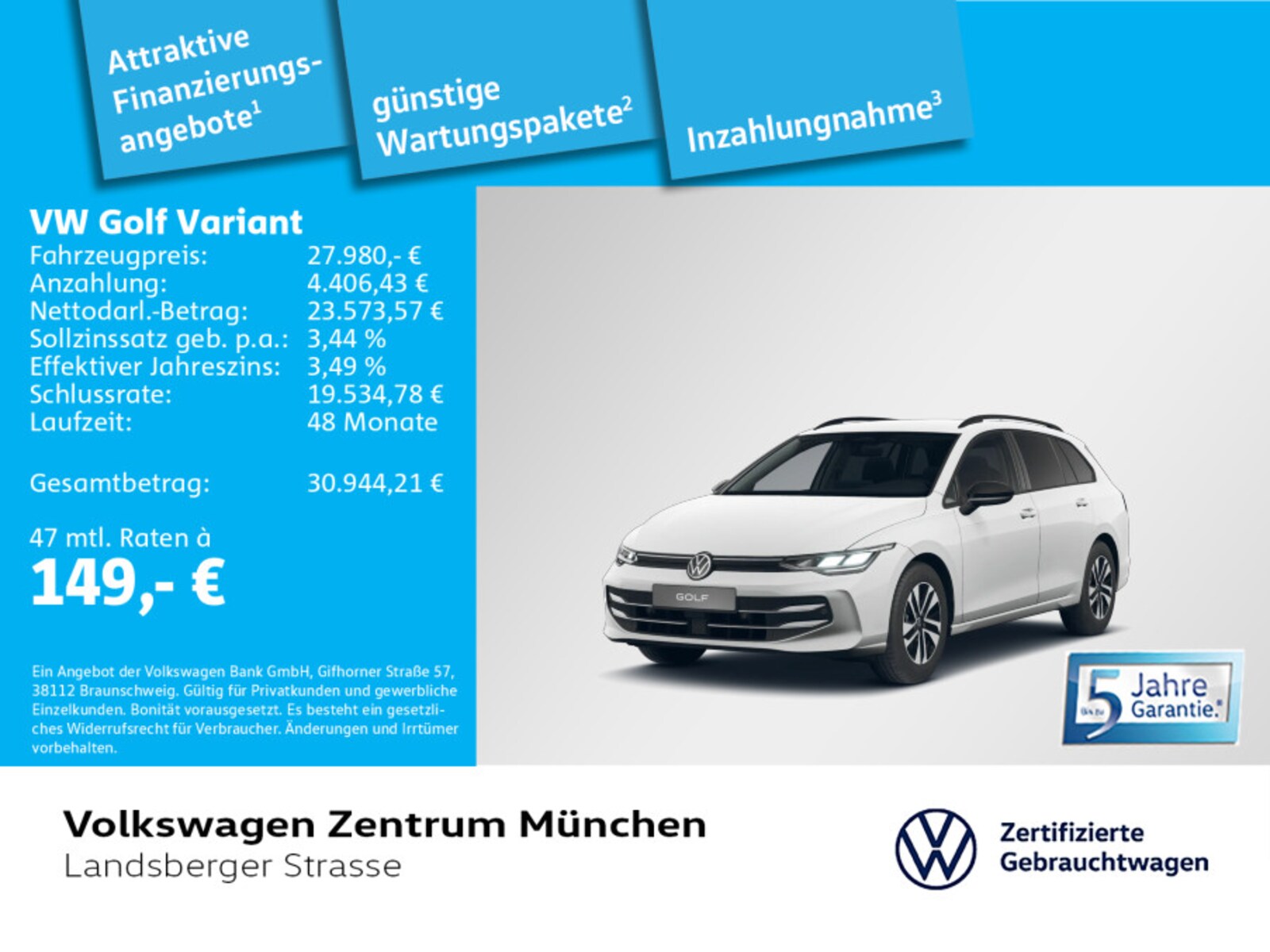 Volkswagen Golf Variant – Bild 2