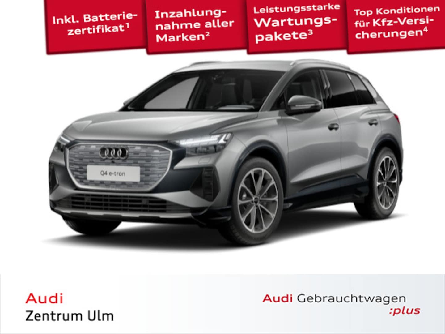 Bild über Audi Q4 e-tron 40 e-tron - für weitere Informationen kontaktieren Sie den Audi Partner