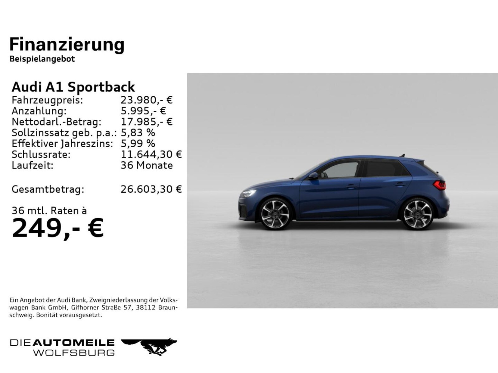 Audi A1 Sportback – Bild 2