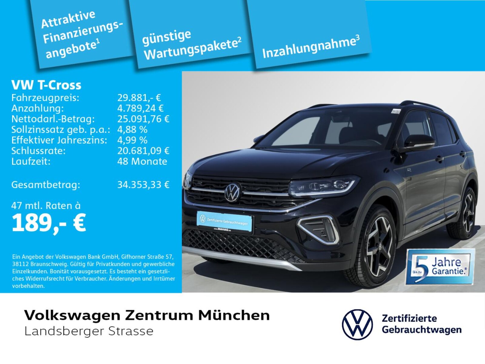 Volkswagen T-Cross – Bild 2