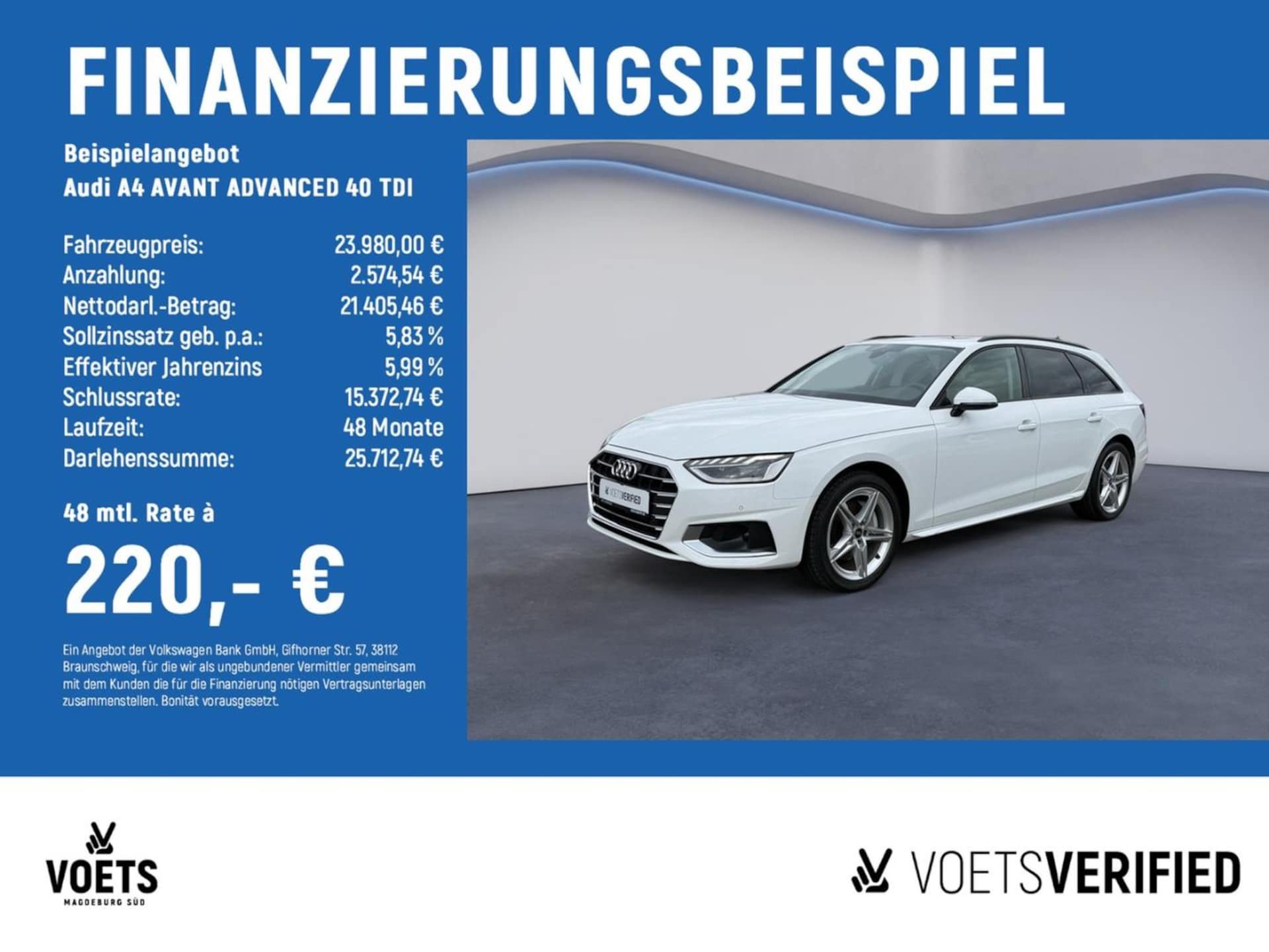 Audi A4 Avant Advanced