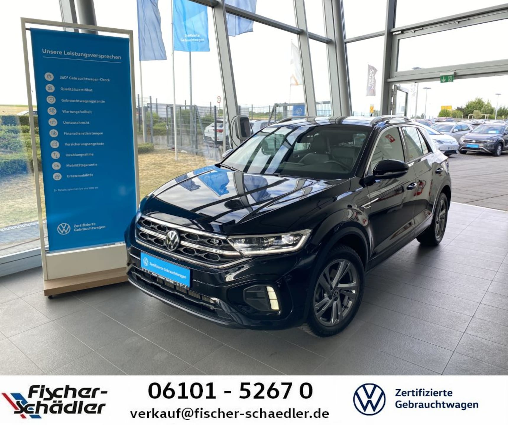 Volkswagen T-Roc — Volkswagen T-Roc 1.5TSI*DSG*RLine*LED-Plus*Dig.Cockpit*Spur.As.