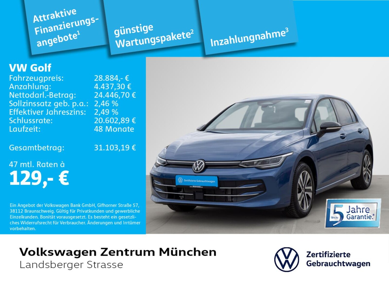 Volkswagen Golf – Bild 2