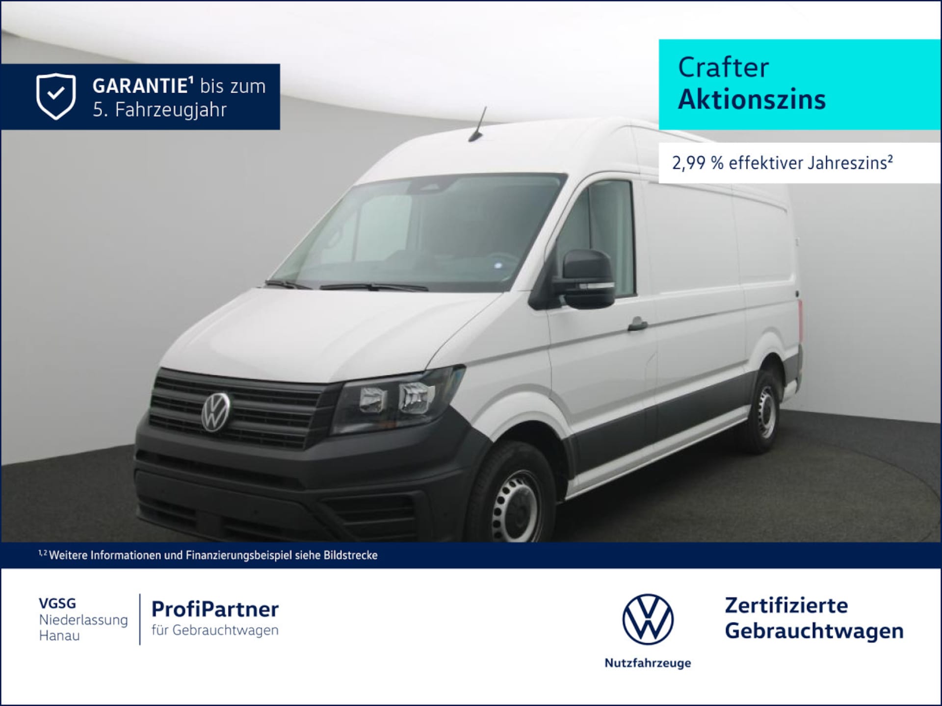 Volkswagen Crafter Kasten mittlerer Radstand
