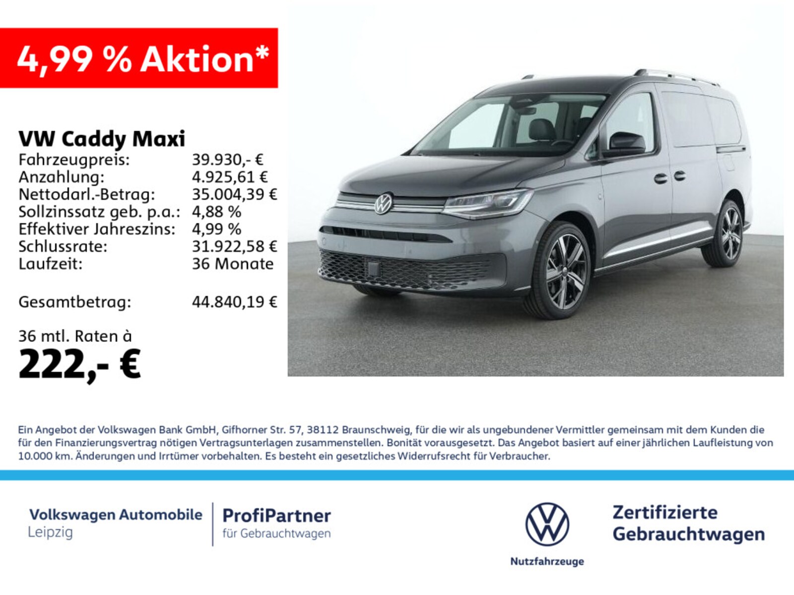 Volkswagen Caddy Maxi