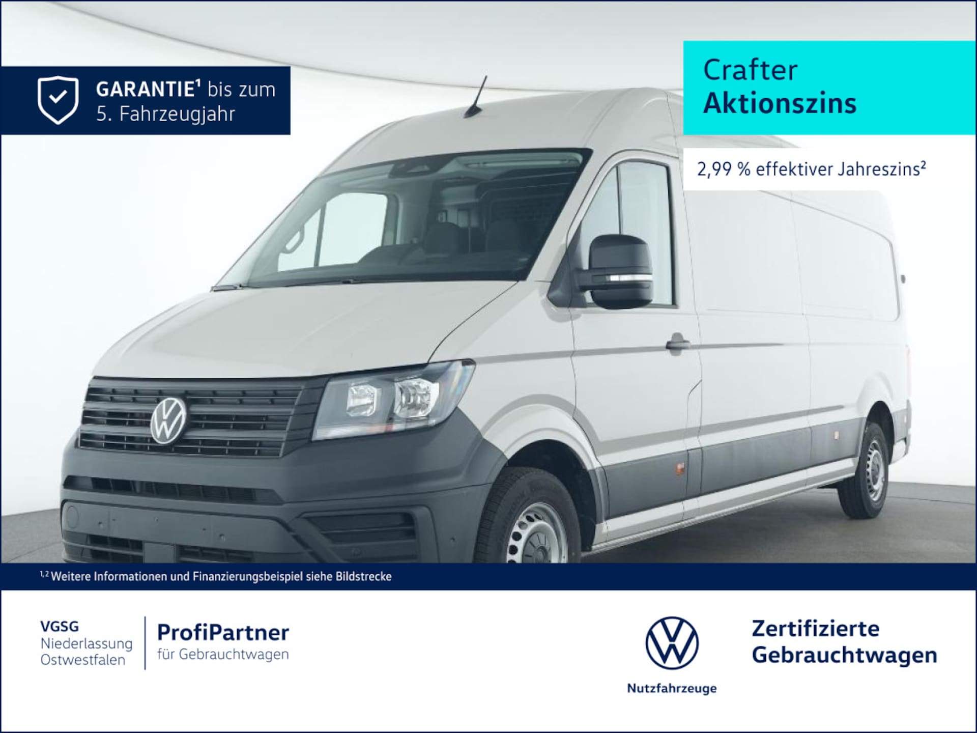 Volkswagen Crafter Kasten langer Radstand